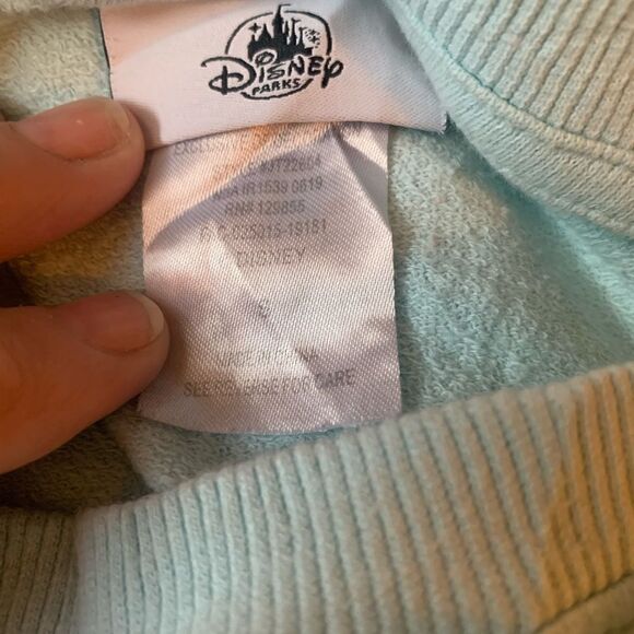 Walt Disney World Mickey Mouse sequin blue shirt S - Picture 4 of 4